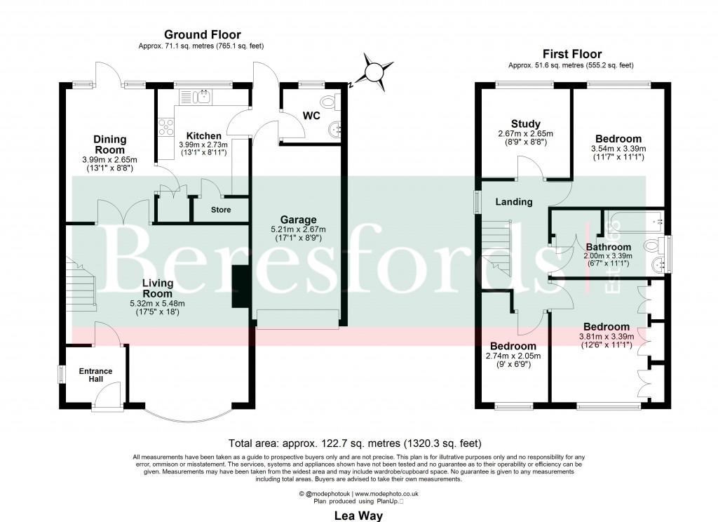 Floorplans For Billericay, Essex