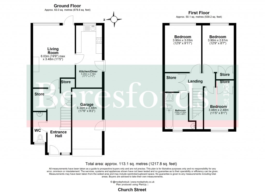 Floorplans For Billericay, Essex