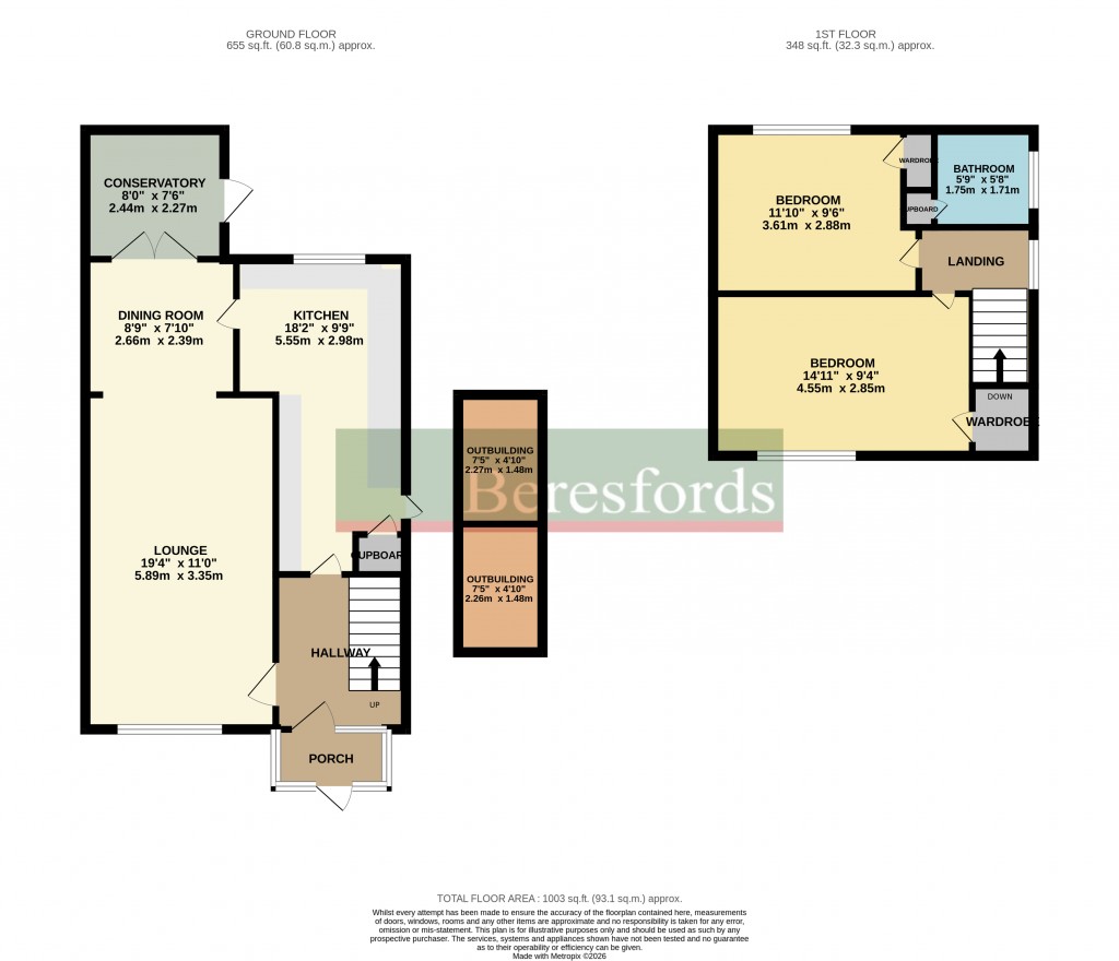 Floorplans For Chelmsford, Essex