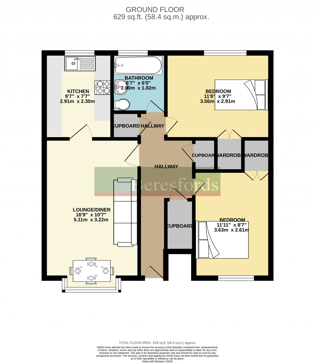 Floorplans For Great Baddow, Chelmsford, Essex