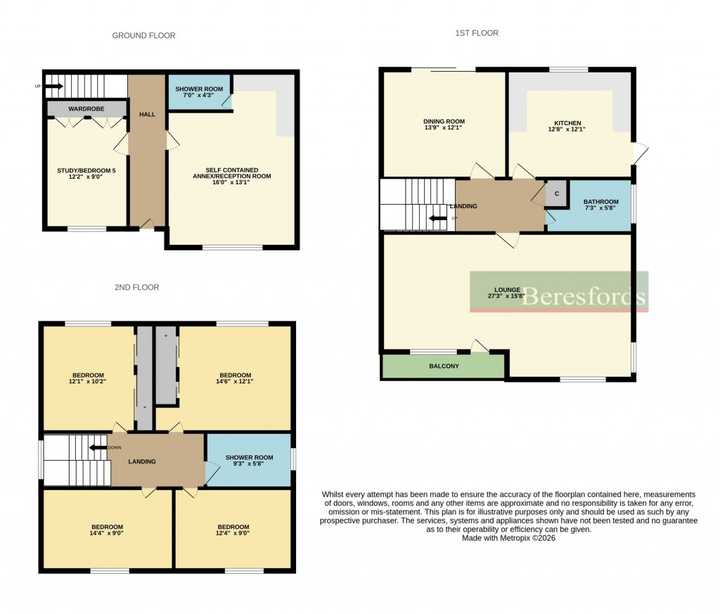 Floorplans For Brentwood, Essex
