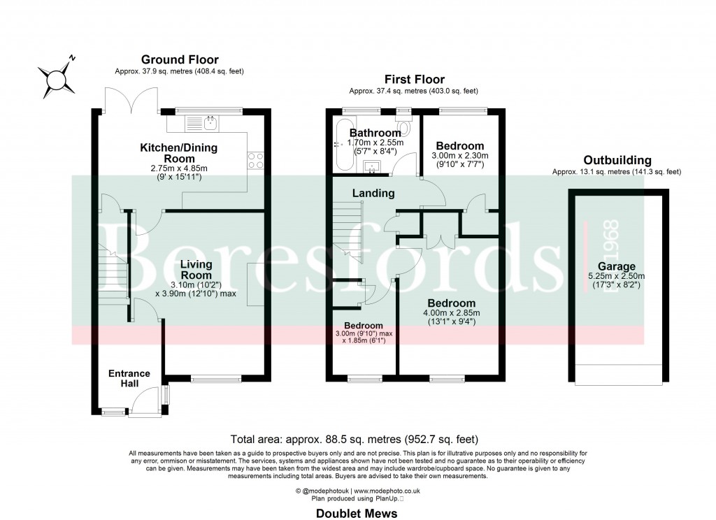 Floorplans For Billericay, Essex