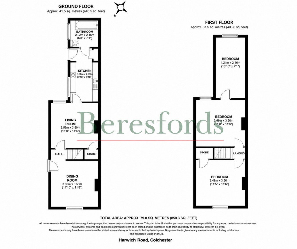 Floorplans For Colchester, Essex