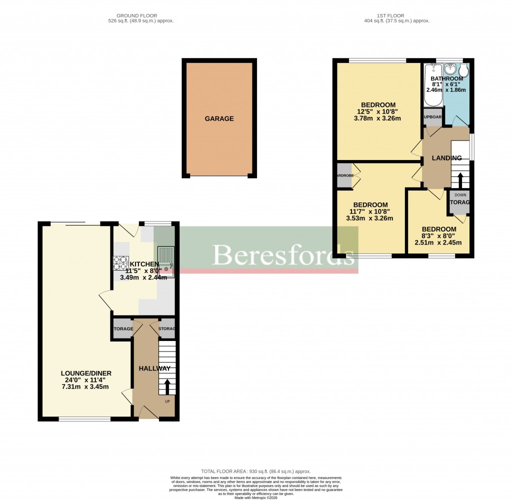 Floorplans For Chelmsford, Essex