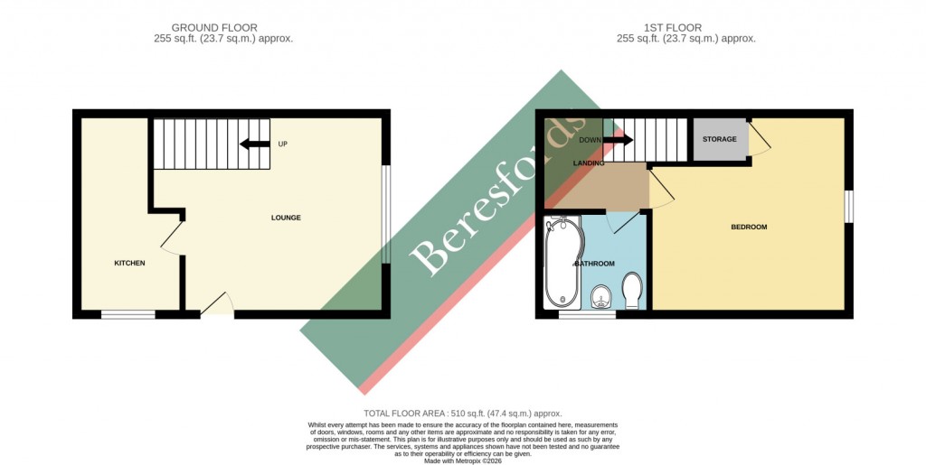 Floorplans For Brentwood Road, Gidea Park