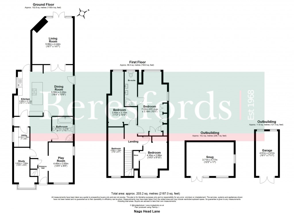Floorplans For Brentwood, Essex