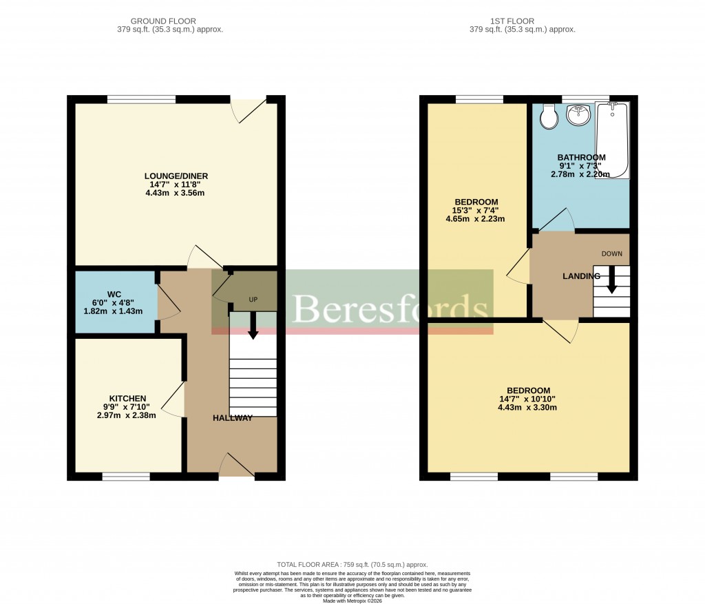 Floorplans For Boreham, Chelmsford, Essex
