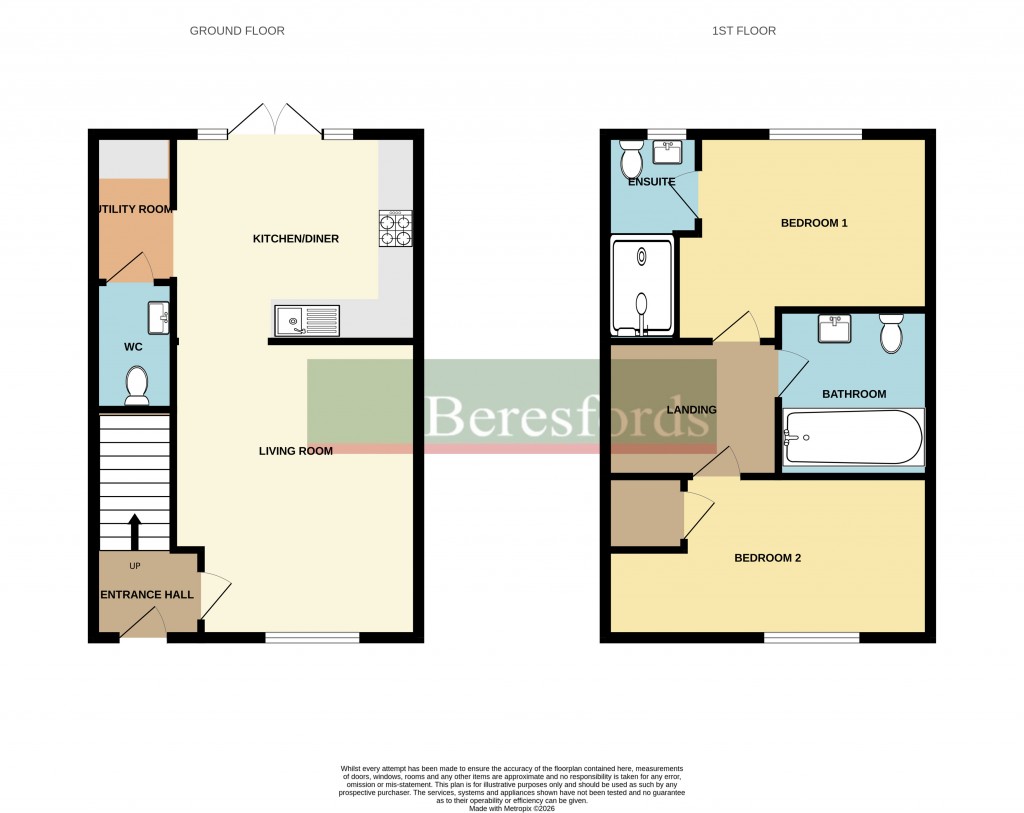 Floorplans For Rowhedge, Colchester, Essex