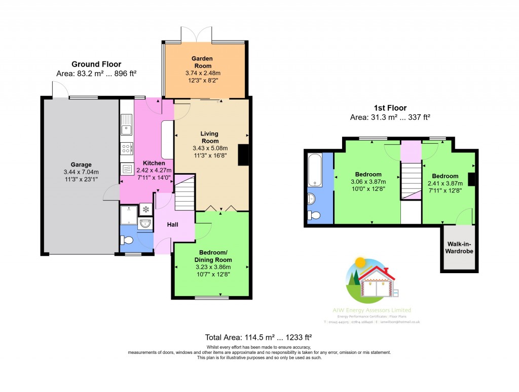 Floorplans For Kelvedon Hatch, Brentwood, Essex
