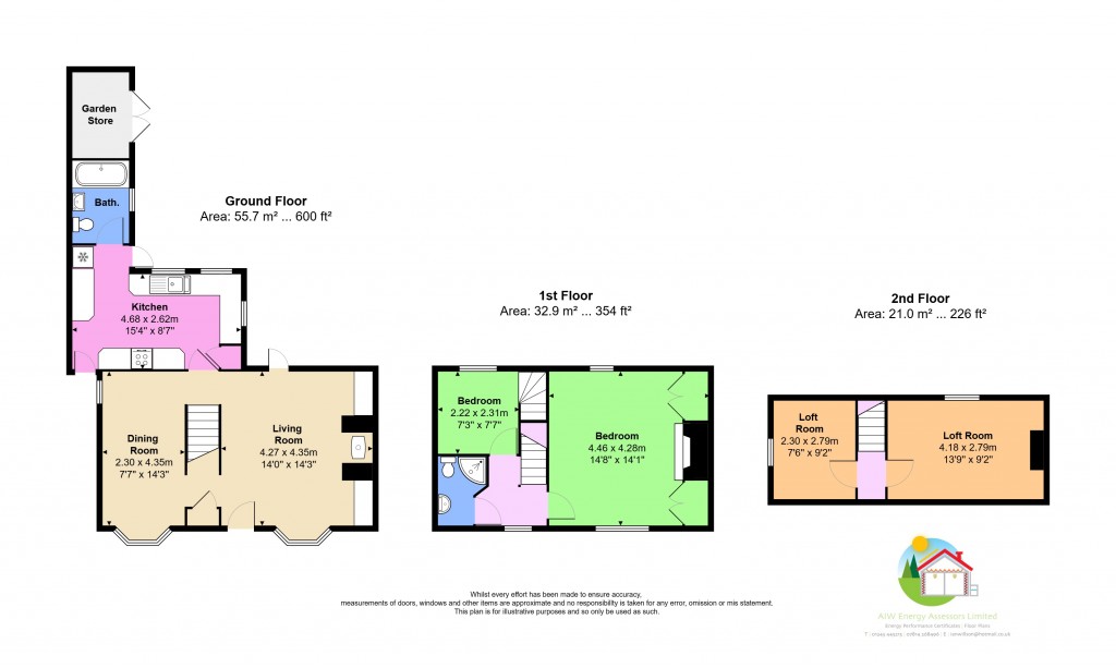 Floorplans For Brentwood, Essex