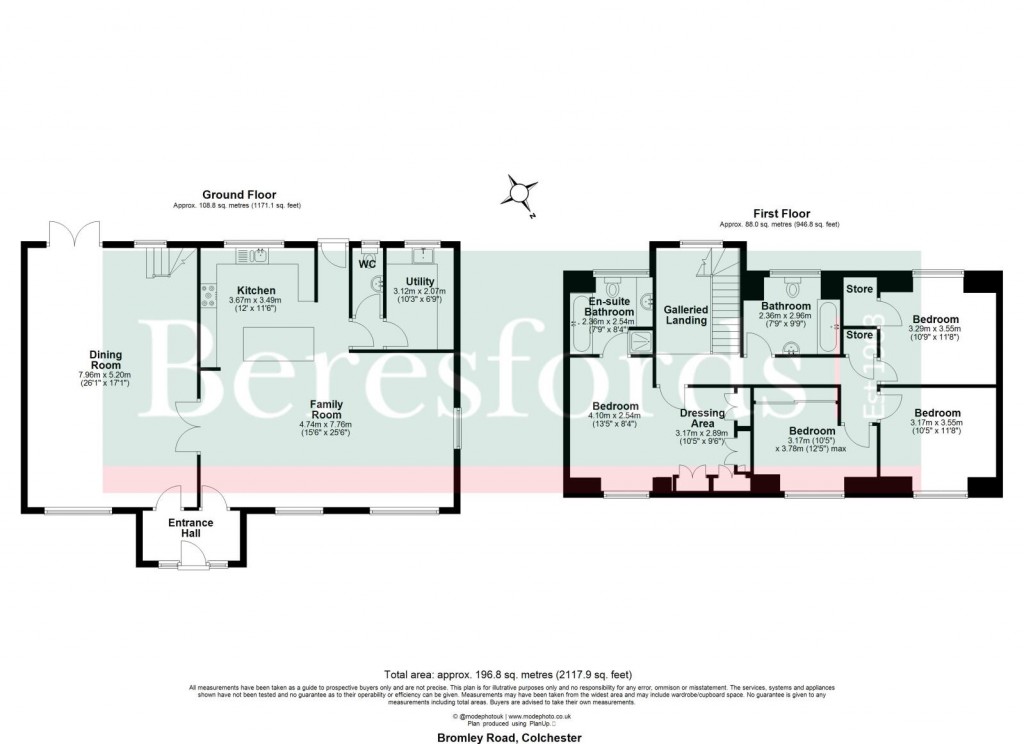 Floorplans For Elmstead, Colchester, Essex