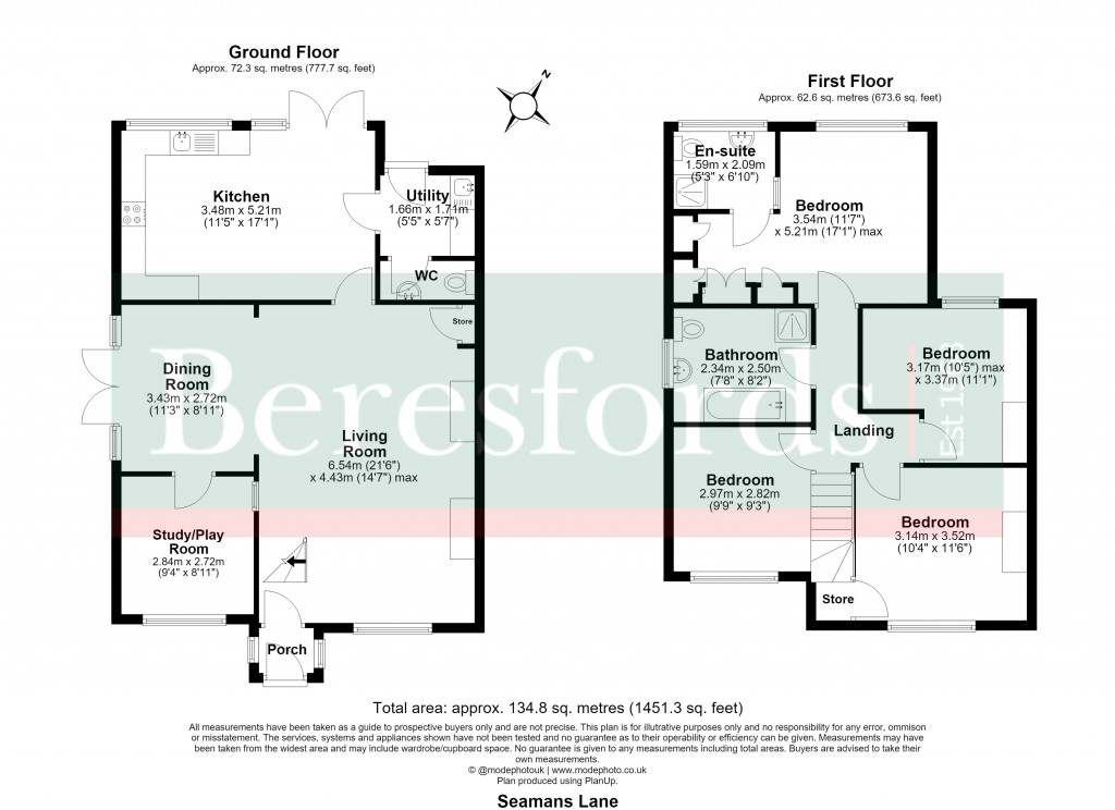 Floorplans For Stock, Ingatestone, Essex