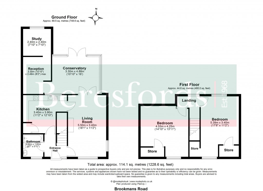 Floorplans For Stock, Ingatestone, Essex