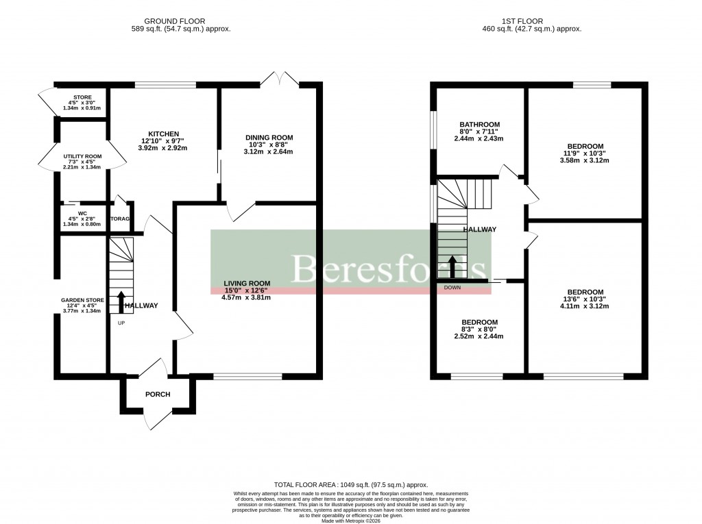 Floorplans For Chelmsford, Essex