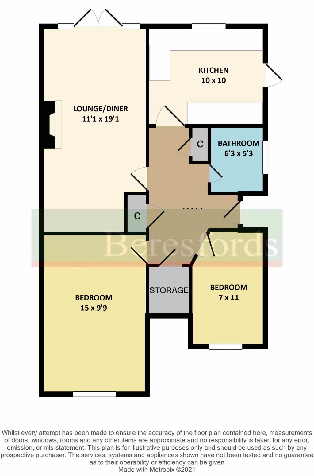 Floorplans For Brentwood, Essex