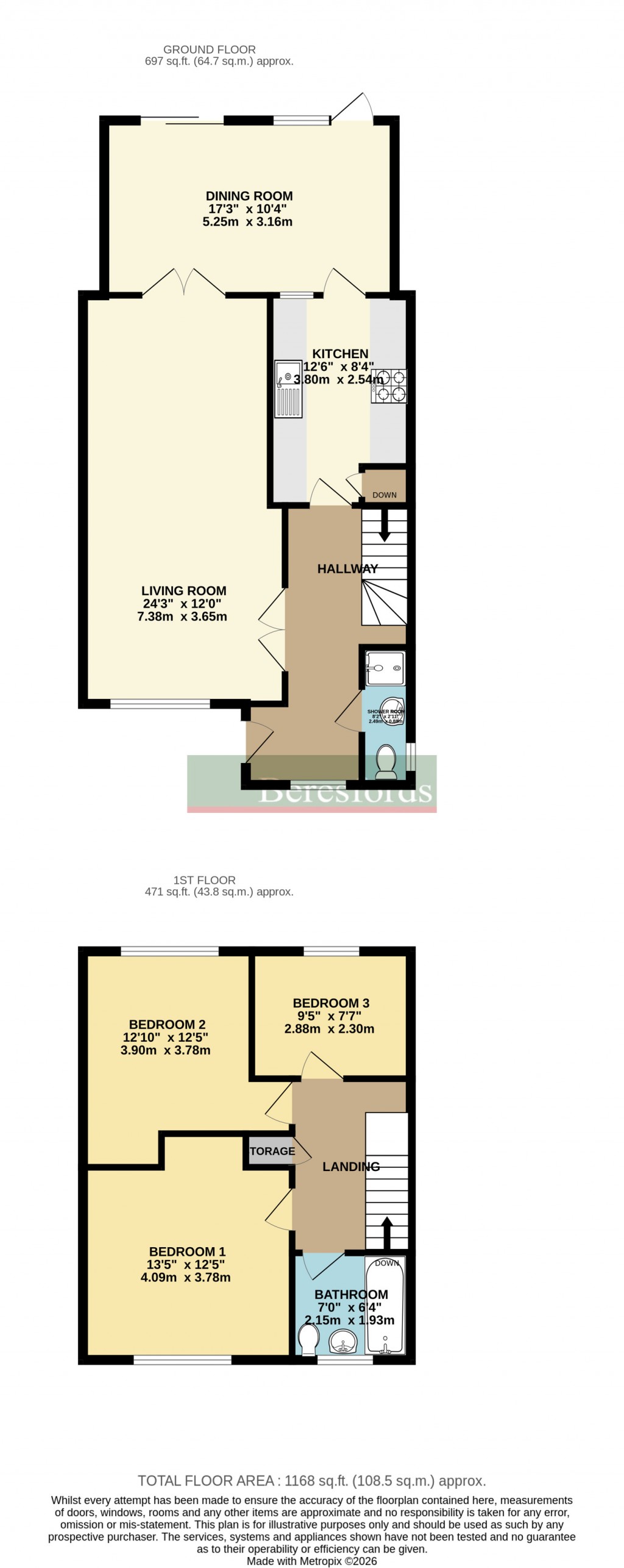 Floorplans For Chelmsford, Essex