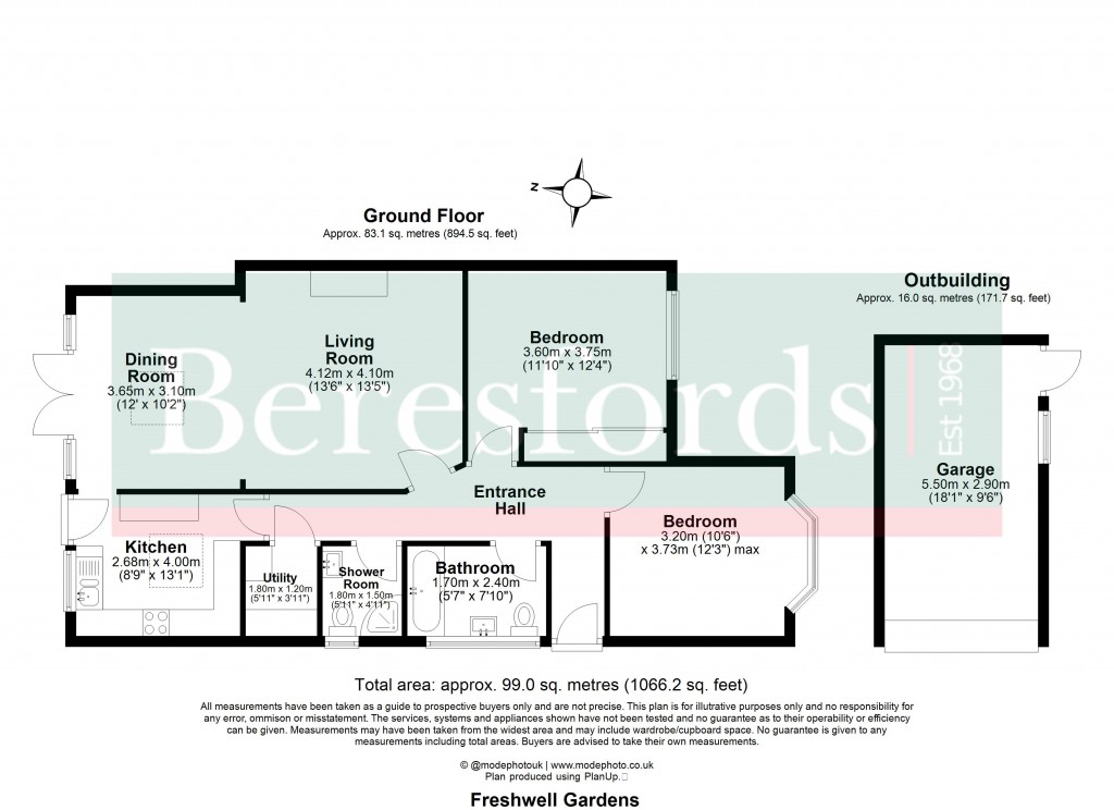 Floorplans For West Horndon, Brentwood, Essex