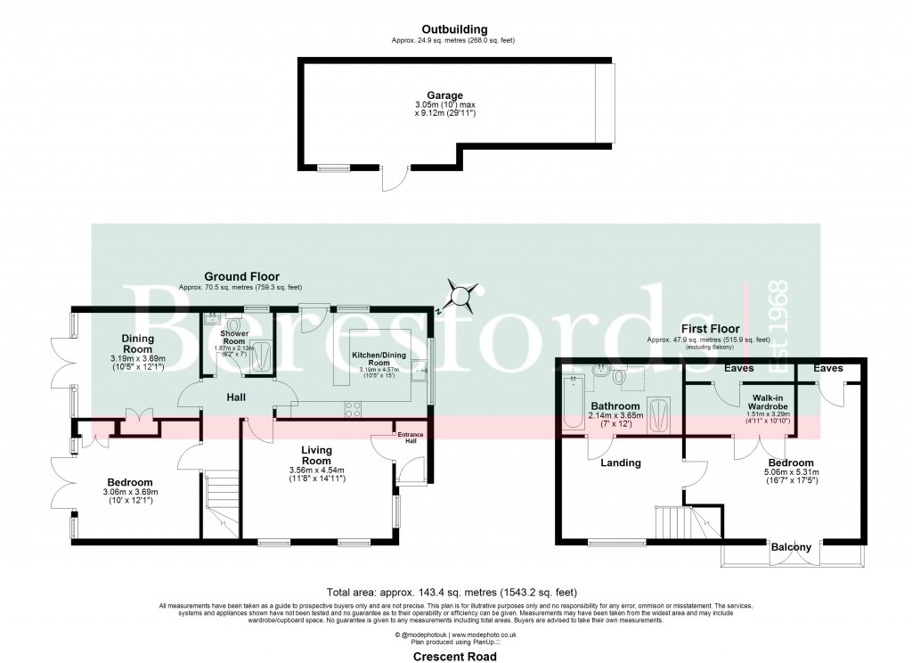 Floorplans For Heybridge, Maldon, Essex
