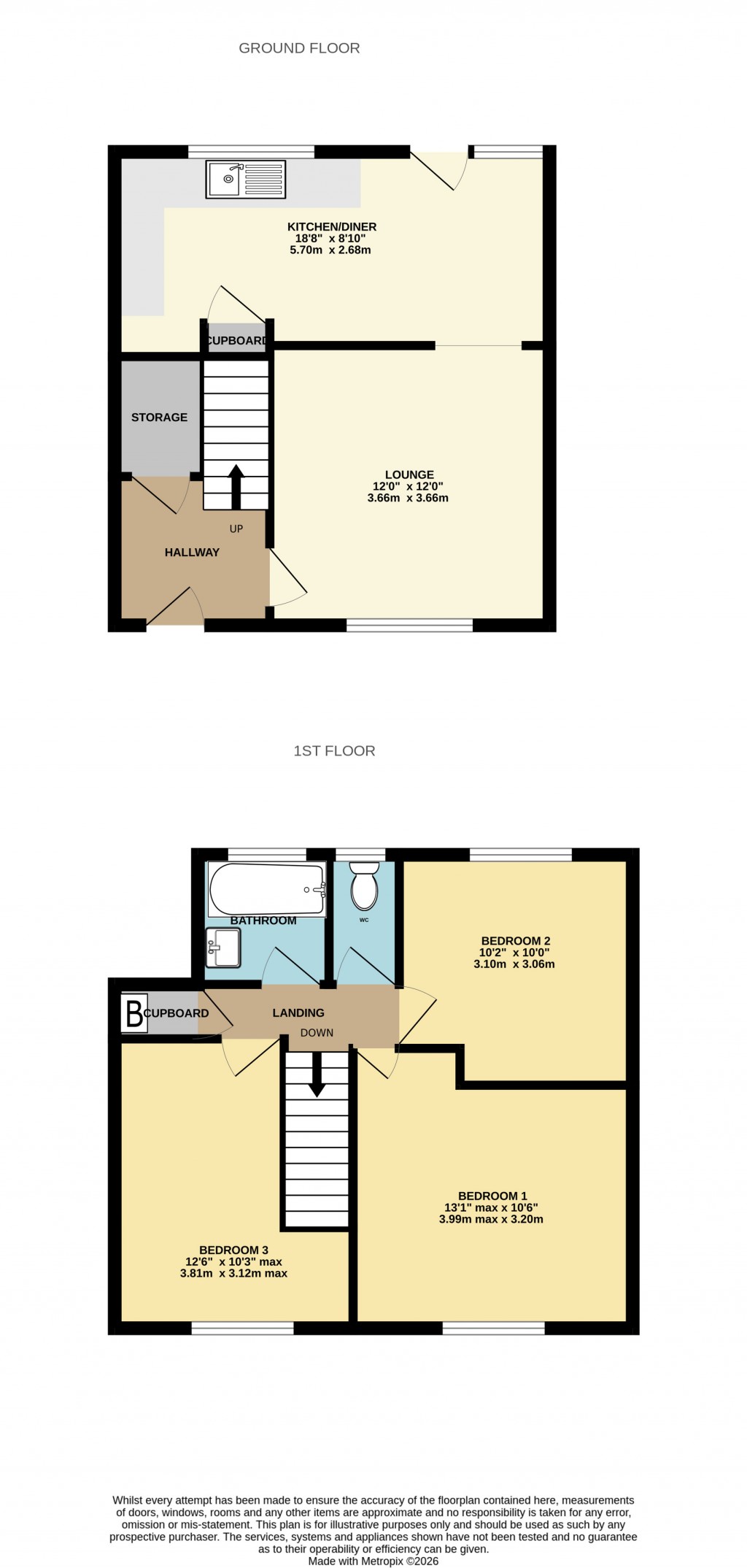 Floorplans For Latchingdon, Chelmsford, Essex