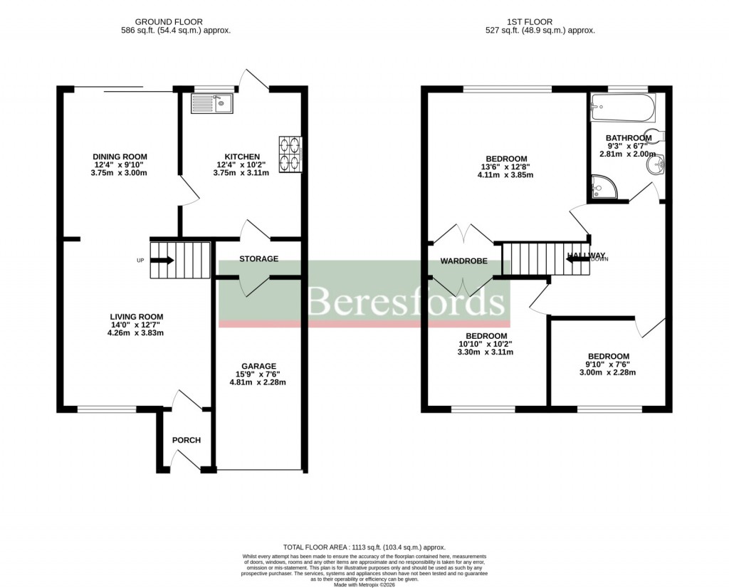 Floorplans For Chelmsford, Essex