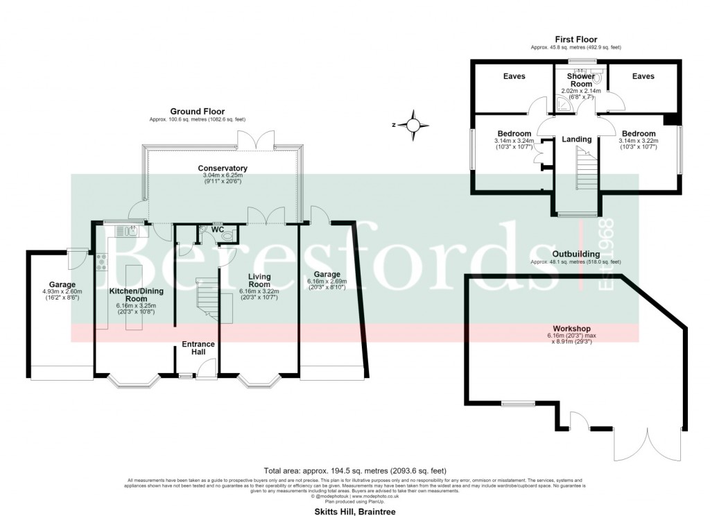 Floorplans For Braintree, Essex