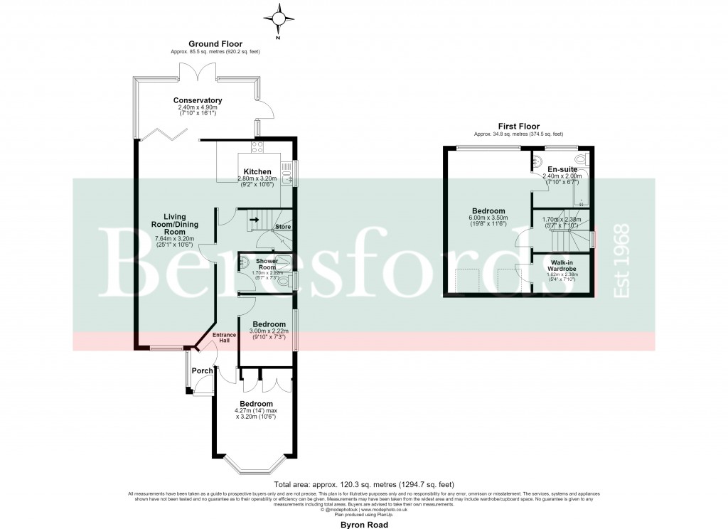 Floorplans For Hutton, Brentwood, Essex