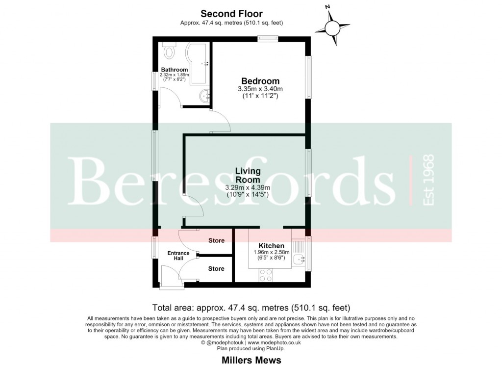 Floorplans For Ingatestone, Essex