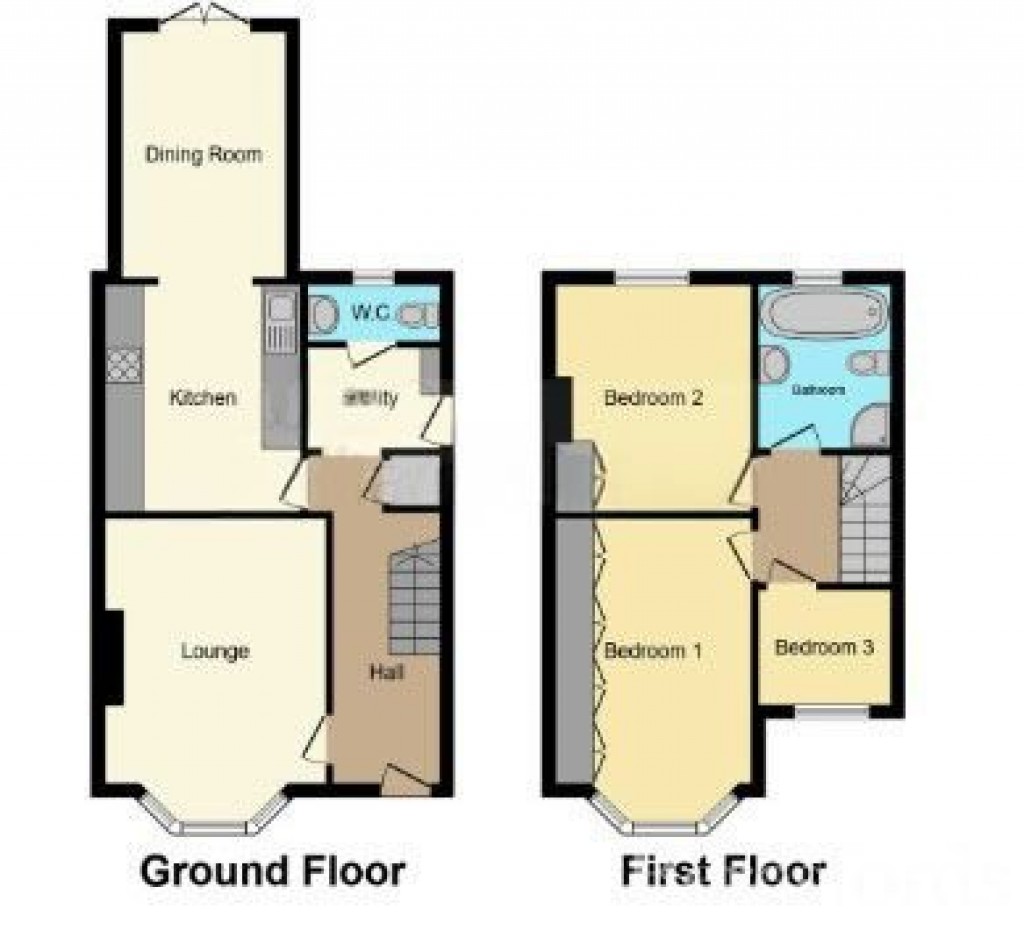 Floorplans For Great Baddow, Chelmsford, Essex