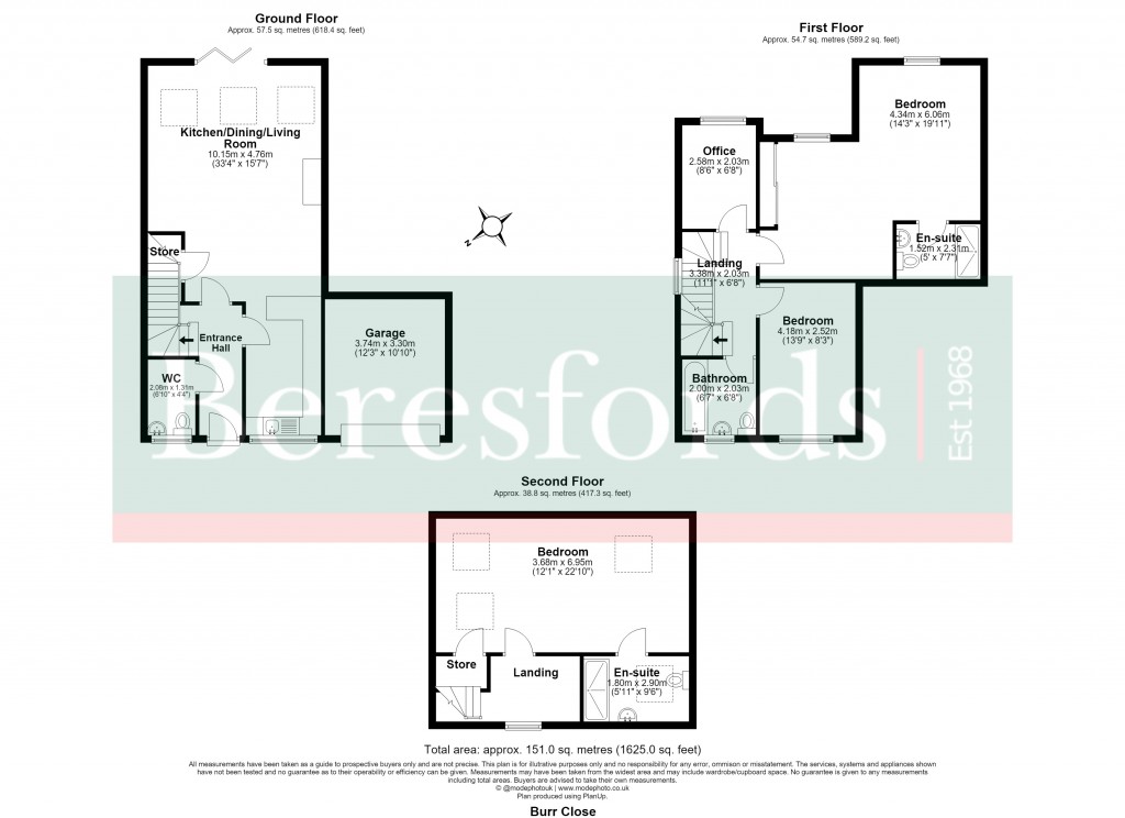 Floorplans For Runwell, Wickford, Essex