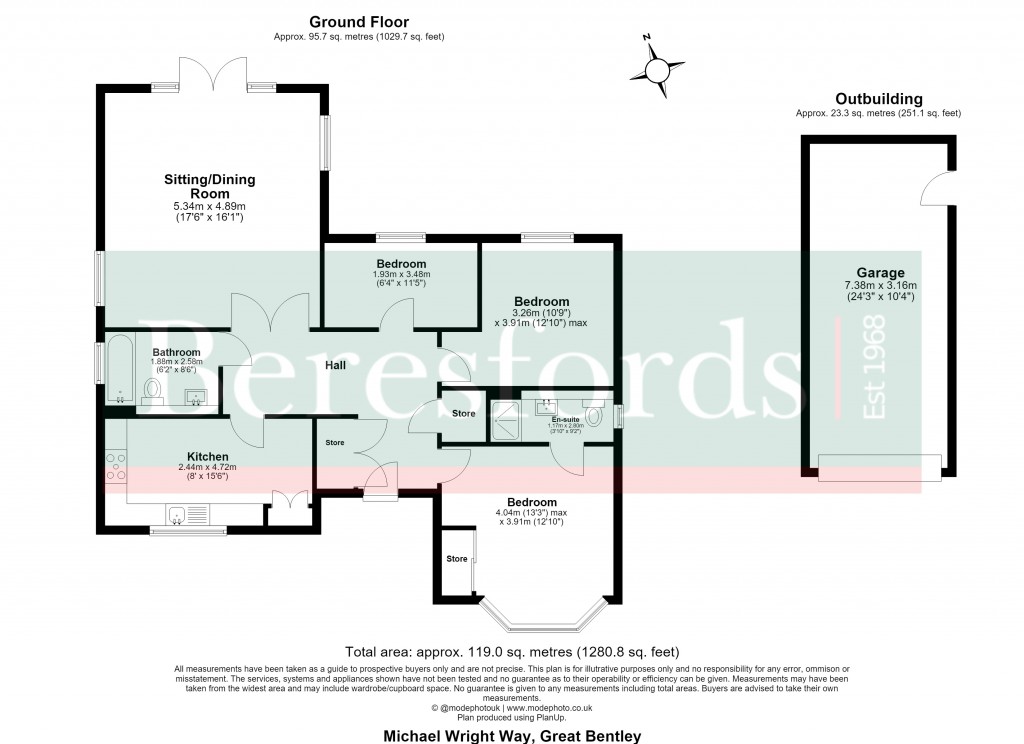 Floorplans For Great Bentley, Colchester, Essex