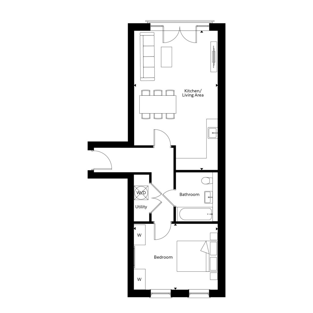 Floorplans For Jubilee Gardens, Weybridge, Surrey