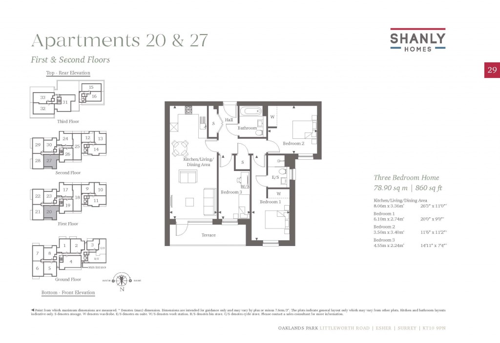 Floorplans For Littleworth Road, 2 Littleworth Road, Esher