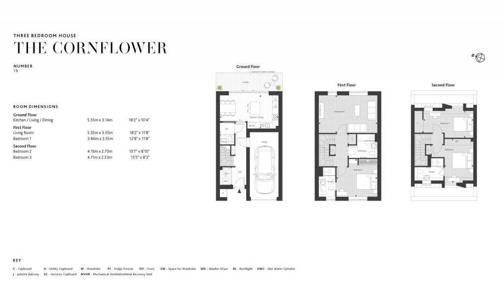Floorplans For Twickenham Green, Twickenham