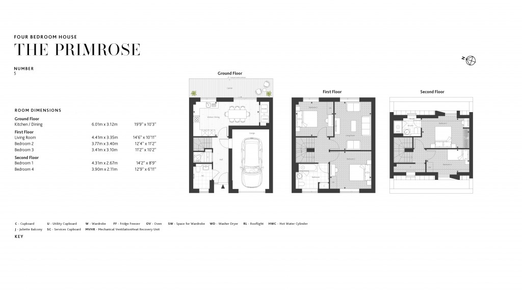 Floorplans For Twickenham Green, Twickenham