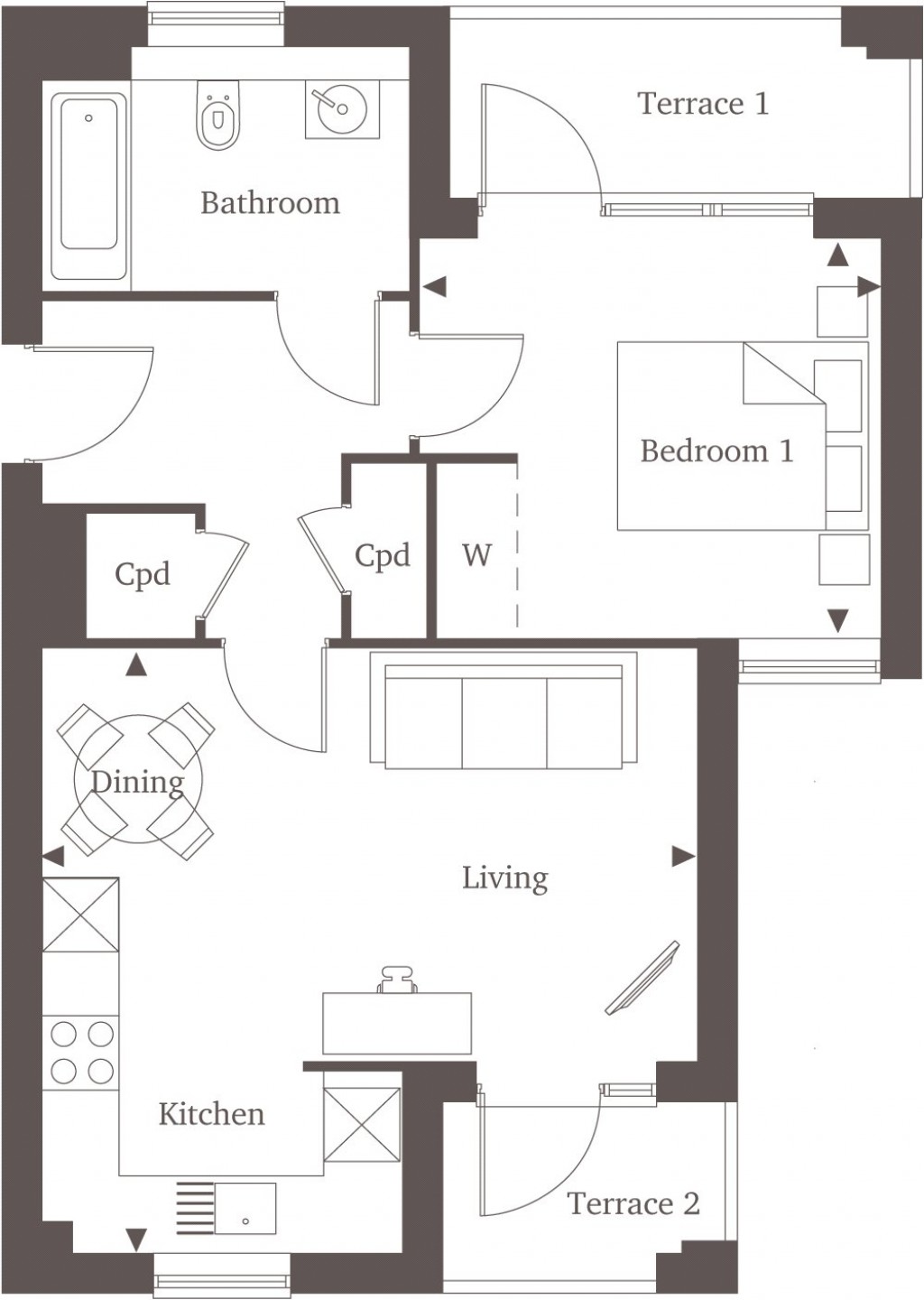 Floorplans For Littleworth Road, 2 Littleworth Road, Esher