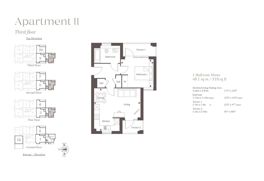 Floorplans For Littleworth Road, 2 Littleworth Road, Esher