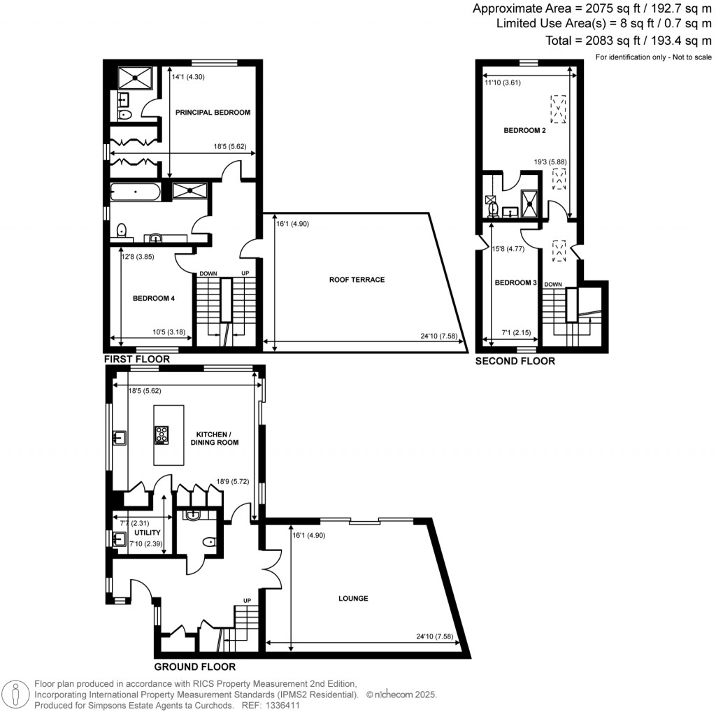Floorplans For Kingfield Green, Woking