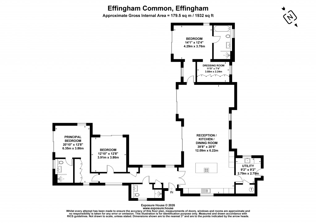 Floorplans For Effingham Common, Effingham, Surrey