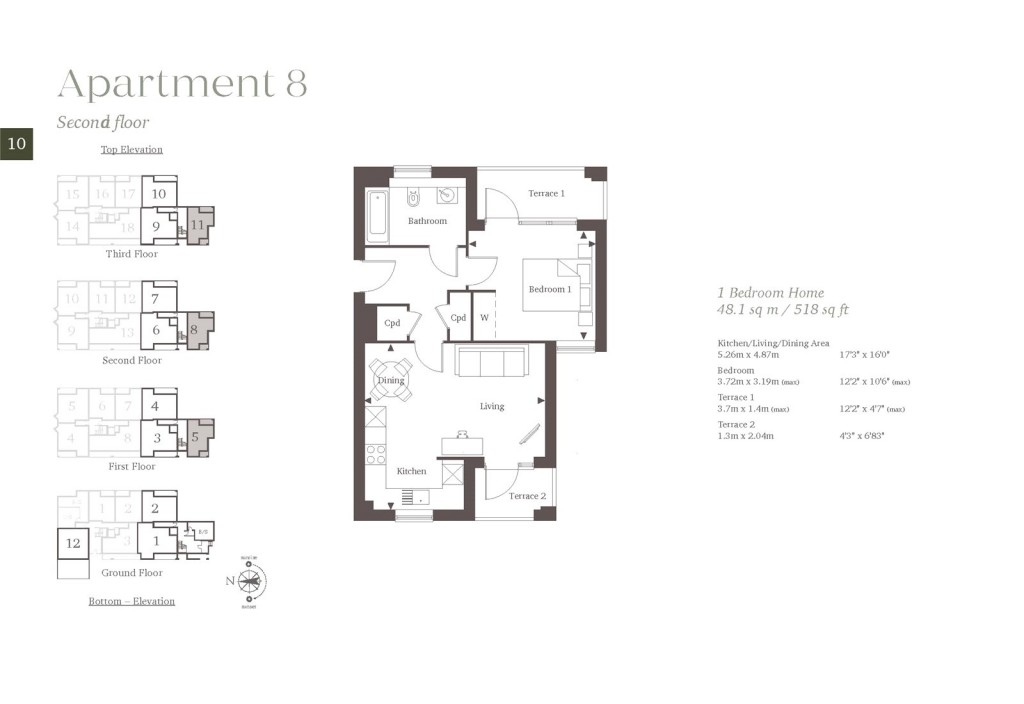 Floorplans For Littleworth Road, 2 Littleworth Road, Esher