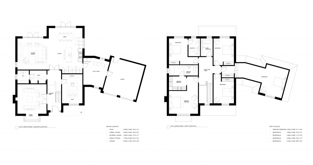 Floorplans For Potters Lane, Send
