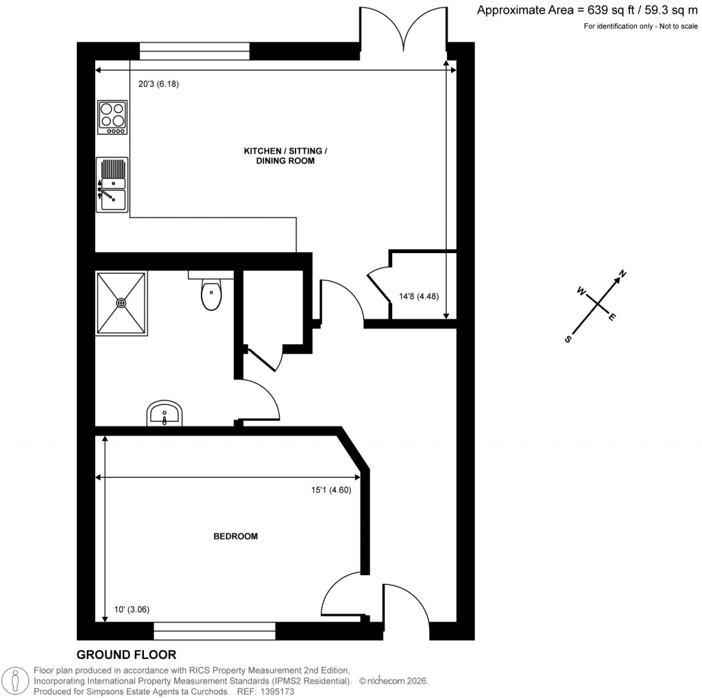 Floorplans For Ockham Road North, East Horsley, Surrey