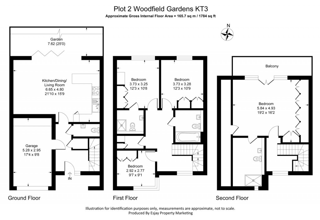 Floorplans For Woodfield Gardens, New Malden