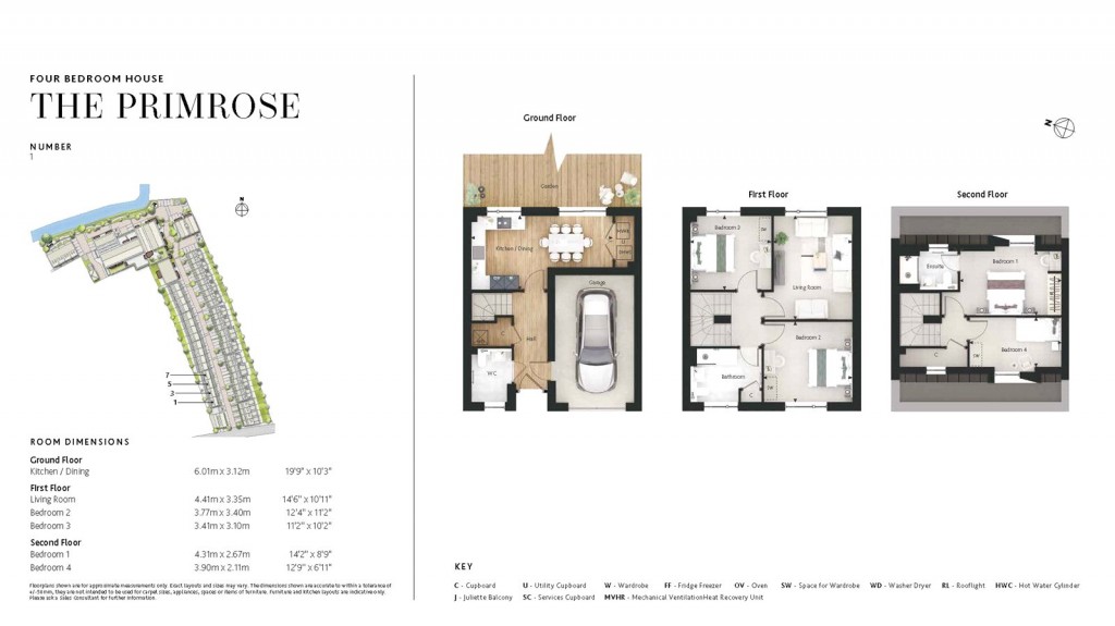 Floorplans For Twickenham Green, Twickenham