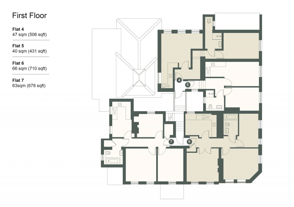 Floorplans For Brookwood, Woking, Surrey