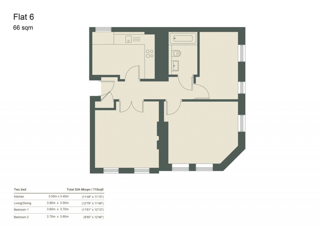 Floorplans For Brookwood, Woking, Surrey