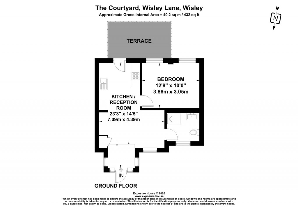 Floorplans For Wisley Lane, Wisley, Surrey