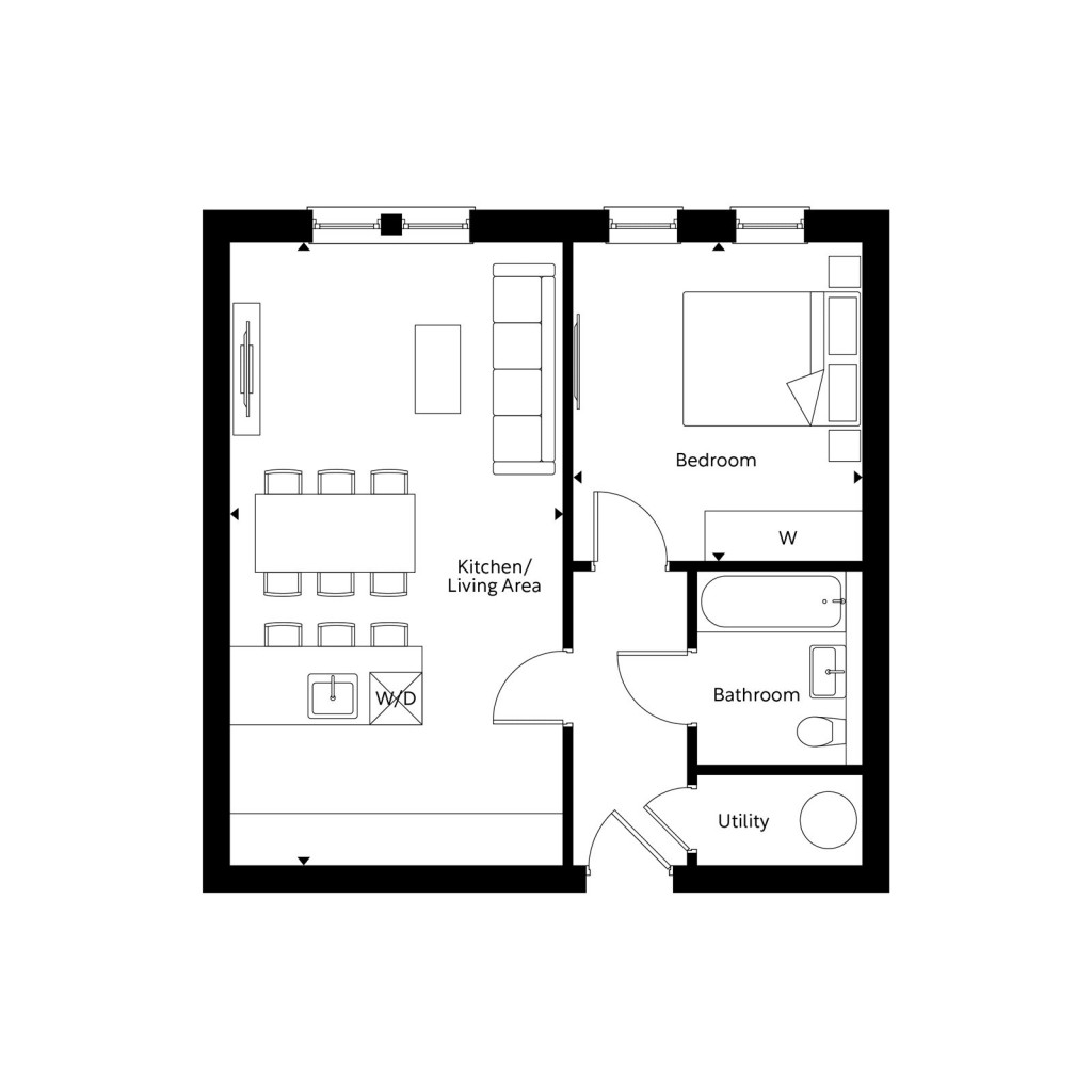 Floorplans For Oatlands Drive, Weybridge, Surrey
