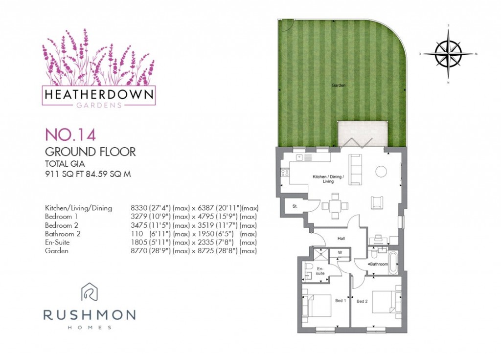 Floorplans For Shores Road, Horsell