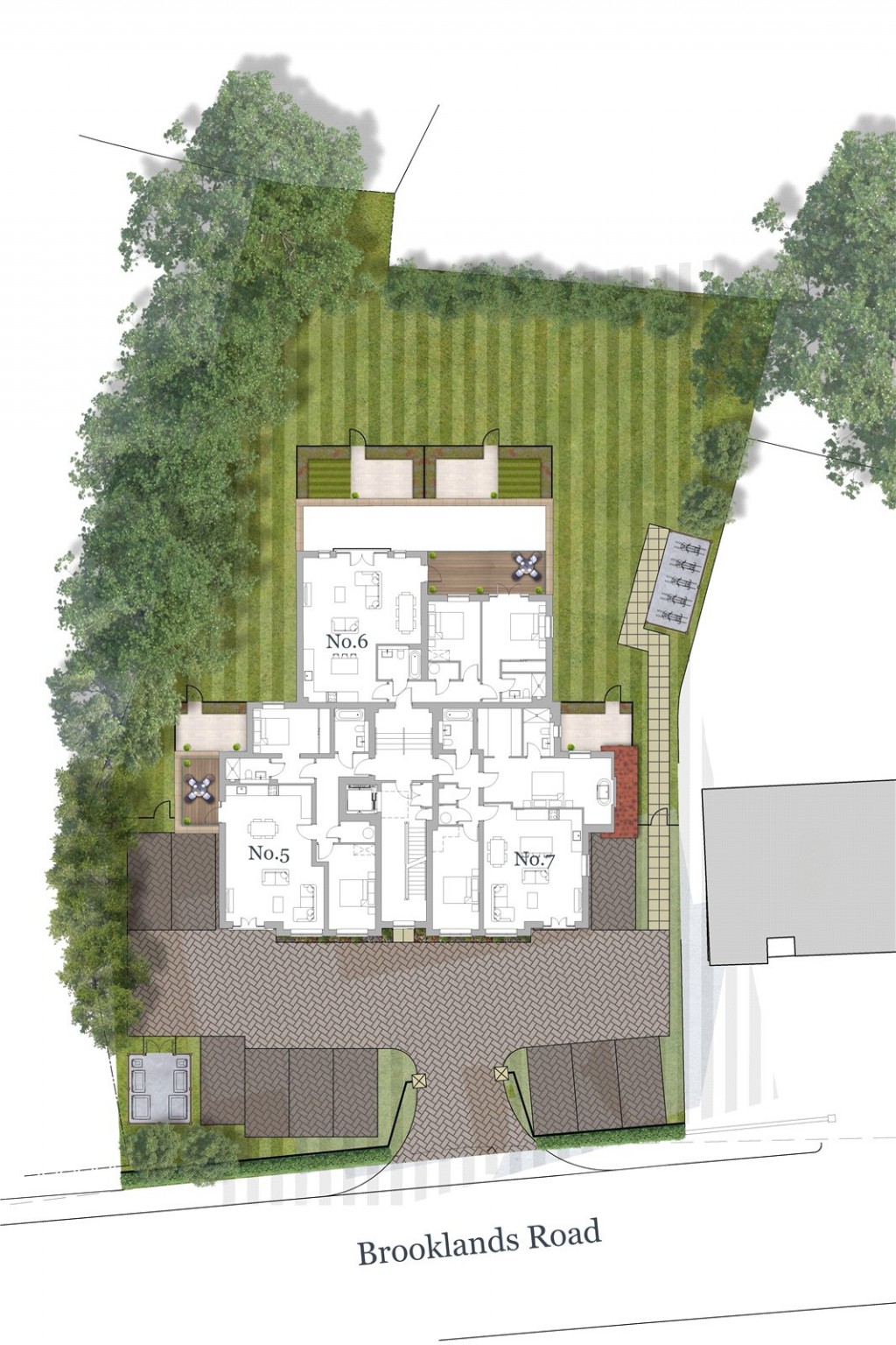 Floorplans For Brooklands Road, Weybridge, Surrey