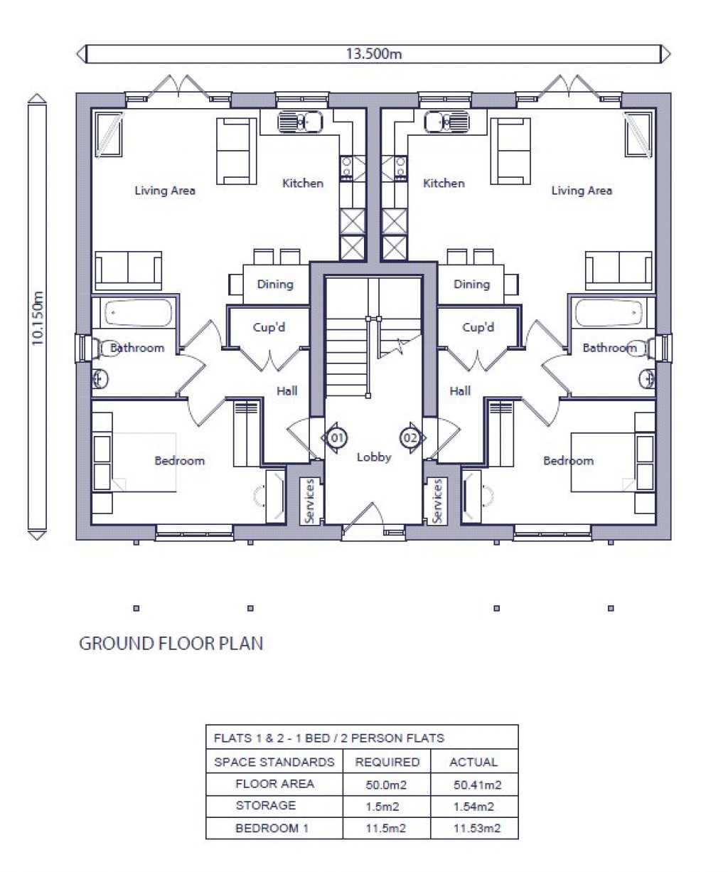 Floorplans For Victoria Avenue, Camberley, Surrey